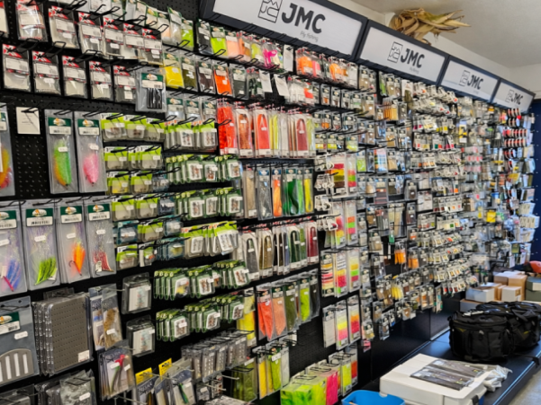 Apercu du rayon mouche du magasin fishing world bettembourg